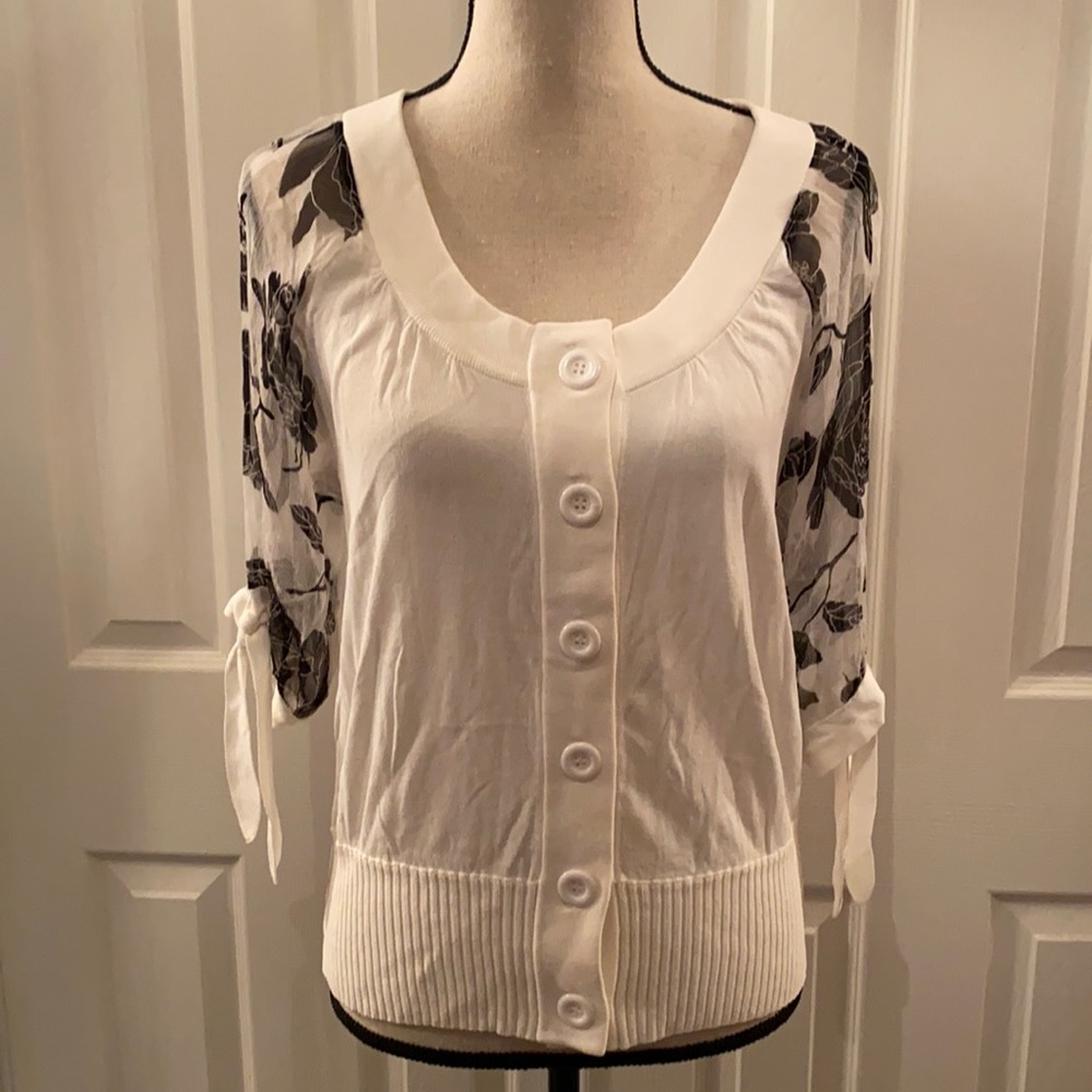 Yuka Platinum Off White Sweater